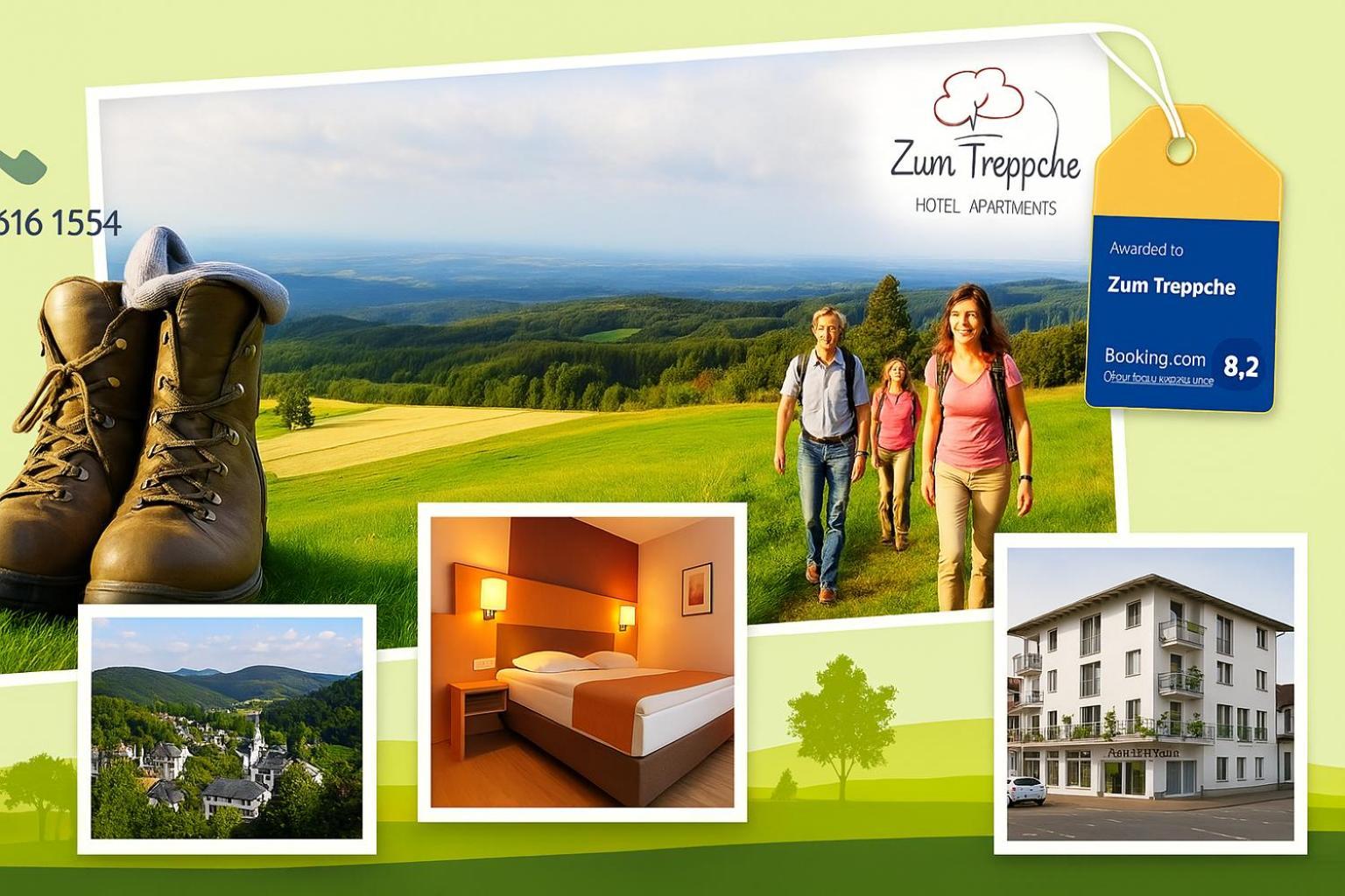 Zum Treppche Hotel Garni 글라덴바흐 외부 사진